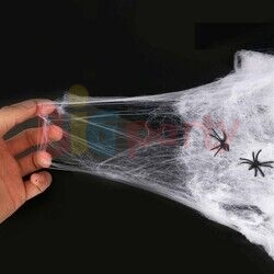 Halloween Pamuklu Örümcek Ağı 20 Gr Beyaz - 2