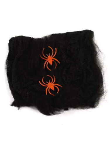 Halloween Pamuklu Örümcek Ağı 20Gr Siyah - 1