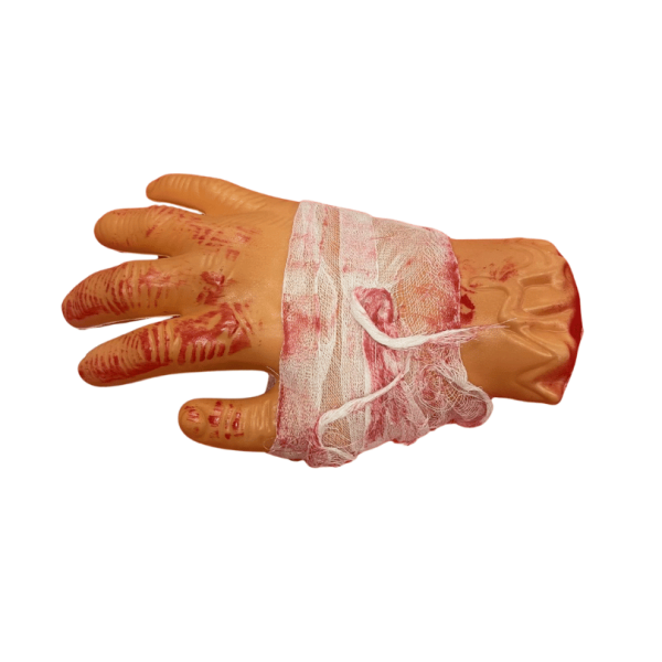 Halloween Plastik Kesik El Sargılı - 