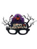 Halloween PVC Kaplı Gözlük Mor Bal Kabaklı Model - 1