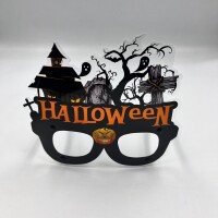 Halloween PVC Kaplı Gözlük Şatolu Model - 3