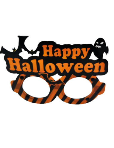 Halloween PVC Kaplı Gözlük Yarasa Model - 