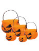 Halloween Şeker Kovası Kulplu 5 Parça - 1