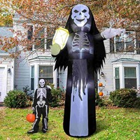 Halloween Şişme İskelet 240 cm - 3