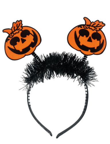 Halloween Taç Bal Kabağı Simli - 