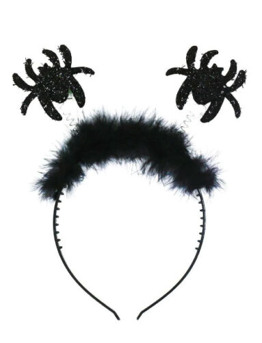 Halloween Taç Örümcek Model Siyah - 