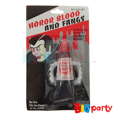 Halloween Vampir Diş Kanlı - 2