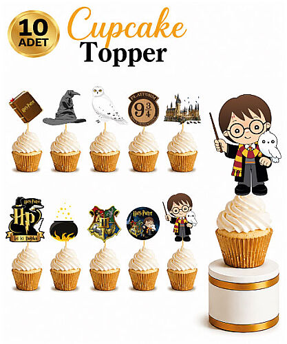 Kürdan Harry Potter Temalı 10 Parça - 