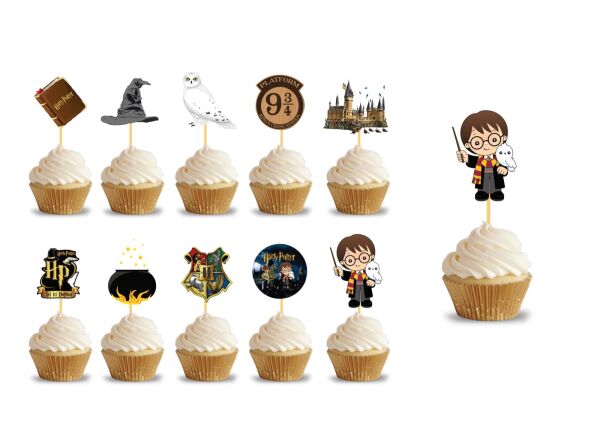 Kürdan Harry Potter Temalı 10 Parça - 1