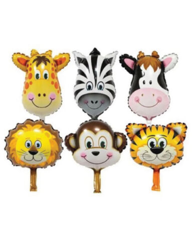 Folyo Balon 6lı Set 14 inç Safari - 