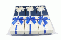 Hediyelik Kutu Mavi 6lı 15x9x6 - 2