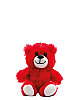 Hediyelik Peluş Oturan Ayıcık 20 Cm Kırmızı - 1