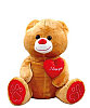 Hediyelik Peluş Oturan Ayıcık 47 Cm Kahverengi - 1