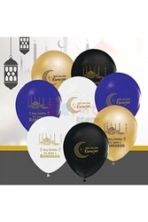  - Hoş Geldin Ramazan Baskılı Pastel Balon 12