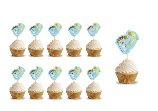 Kürdan Hoşgeldin Bebeğim Mavi 10 Parça - 