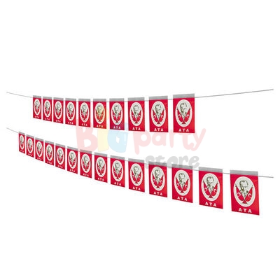 İpli Bayrak Orta Boy Ata Baskılı 8*12 - 3