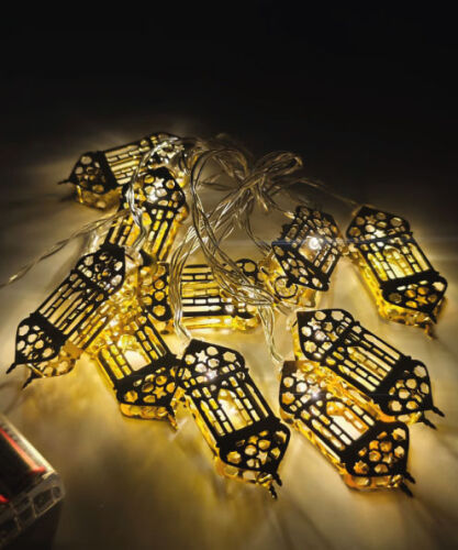 Işık Led Altın Kandil Model 10 Işık 2 Metre - 