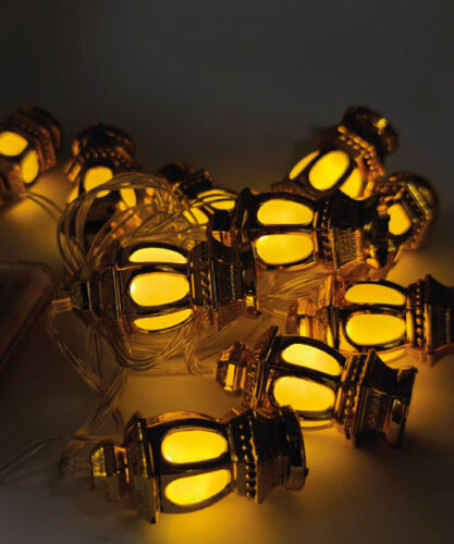 Işık Led Altın Fener Model 10 Işık 2 Metre - 