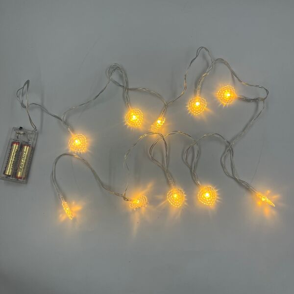 Işık Led Kalp Model 10 Işık 2 Metre - 3