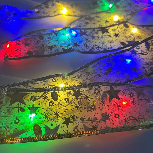 Işık Led Kurdele RGB Model 10 Işık 2 Metre - 2