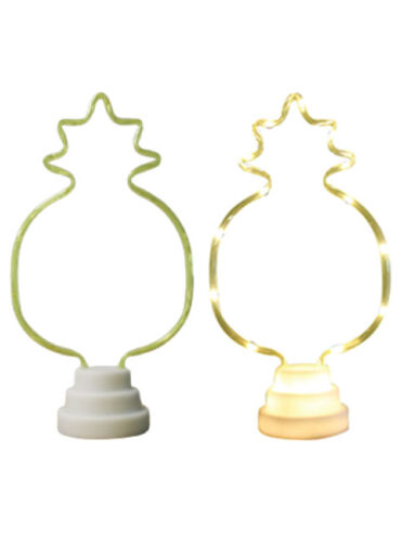 Işık Led Telli Ananas Pilli - 