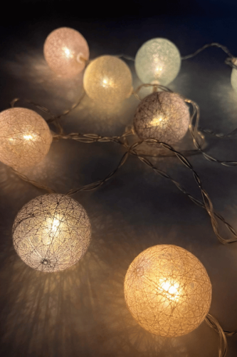 Işık Led Top Model 10 Işık 2 Metre Karışık - 