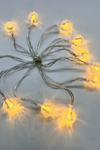 Işık Led Yıldız 3 Boyutlu Model 10 Işık 2 Metre - 