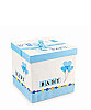 İthal Katlamalı Kutu Baby Mavi 15 x 15 Cm - 1