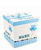 İthal Katlamalı Kutu Baby Mavi 22 x 22 Cm - 1