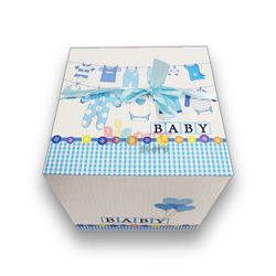  - İthal Katlamalı Kutu Baby Mavi (Ebat Seçiniz)