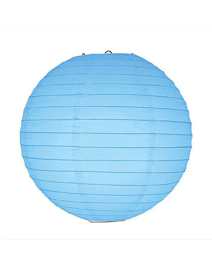  Japon Feneri 30 cm Mavi - 