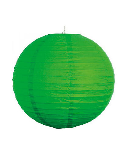 Japon Feneri 30 cm Yeşil - 