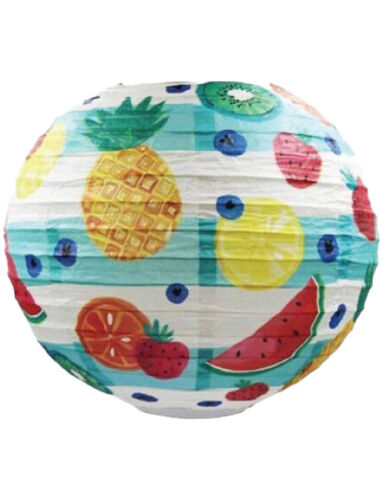 Japon Feneri Meyveli Baskılı 25 Cm - 1