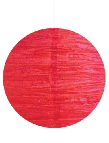 Japon Feneri Simli Kırmızı 30 Cm - 