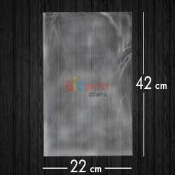 Jelatin Poşet Şeffaf Torba 22x42 Cm - 1