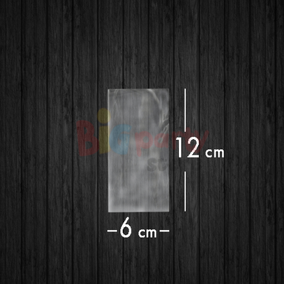 Jelatin Poşet Şeffaf Torba 6x12 Cm/ 2 Kg - 