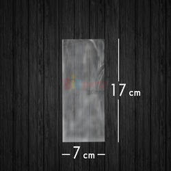 Jelatin Poşet Şeffaf Torba 7x17 Cm - 1