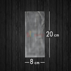 Jelatin Poşet Şeffaf Torba 8x20 Cm - 1
