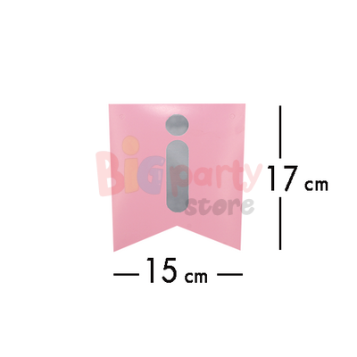 Kağıt Banner İyi Ki Doğdun Pembe Zemin Gümüş Varaklı - 3