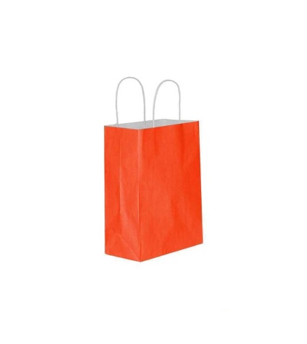 Kağıt Çanta 11 x 15 x 8 Cm Kırmızı 25 Parça - 1
