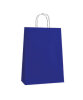 Kağıt Çanta Büklüm Sap 26 x 32 x 12 Cm Koyu Mavi 25 Parça - 1