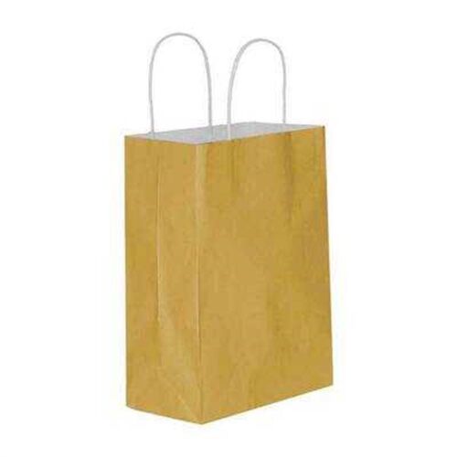 Kağıt Çanta Büyük Boy 45 x 50 x 15 Cm Altın 25 Parça - 1