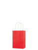 Kağıt Çanta Mini Boy 11x15x6 Cm 25 Parça Kırmızı - 1