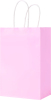 Kağıt Çanta Mini Boy 11x15x6 Cm 25 Parça Makaron Pembe - 2