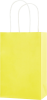 Kağıt Çanta Mini Boy 11x15x6 Cm 25 Parça Makaron Sarı - 2