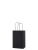 Kağıt Çanta Mini Boy 11x15x6 Cm 25 Parça Siyah - 1