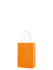 Kağıt Çanta Mini Boy 11x15x6 Cm 25 Parça Turuncu - 1