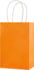 Kağıt Çanta Mini Boy 11x15x6 Cm 25 Parça Turuncu - 2