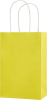 Kağıt Çanta Mini Boy 12x15x6 Cm 25 Parça Sarı - 2