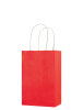 Kağıt Çanta Mini Boy 16x21x8 Cm 25 Parça Kırmızı - 1
